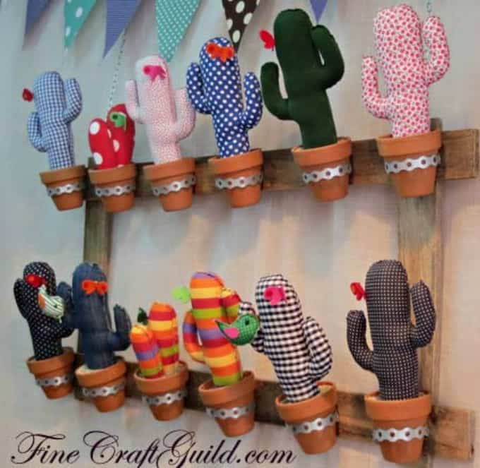 cactus jewelry display