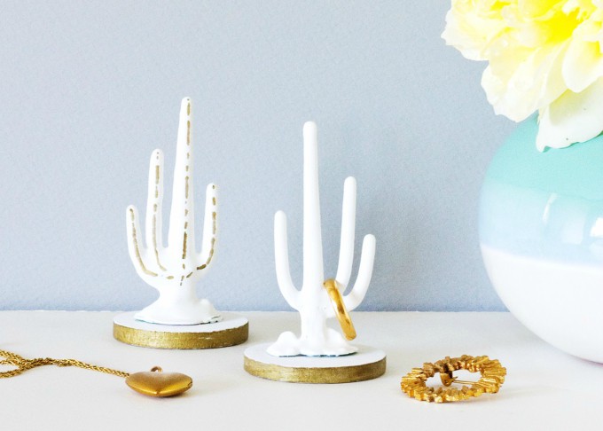 cactus ring holder