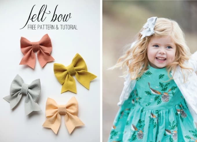 felt bow