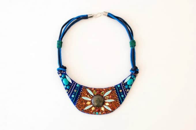 Anthropologie bib necklace