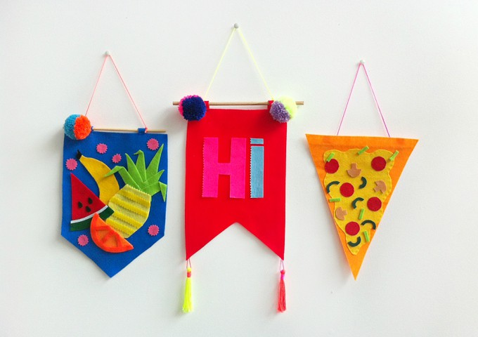 felt wall hangings