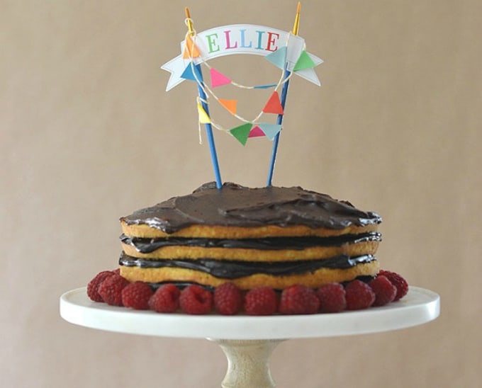 cake topper template