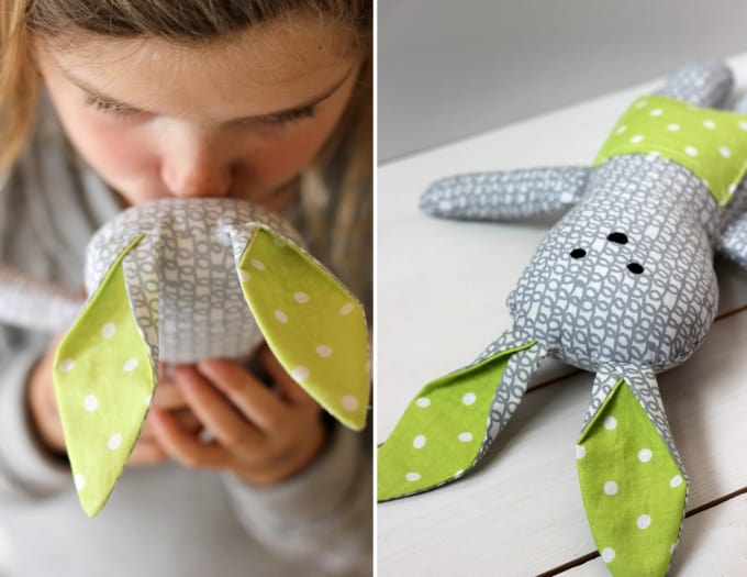 diy stuffed bunny
