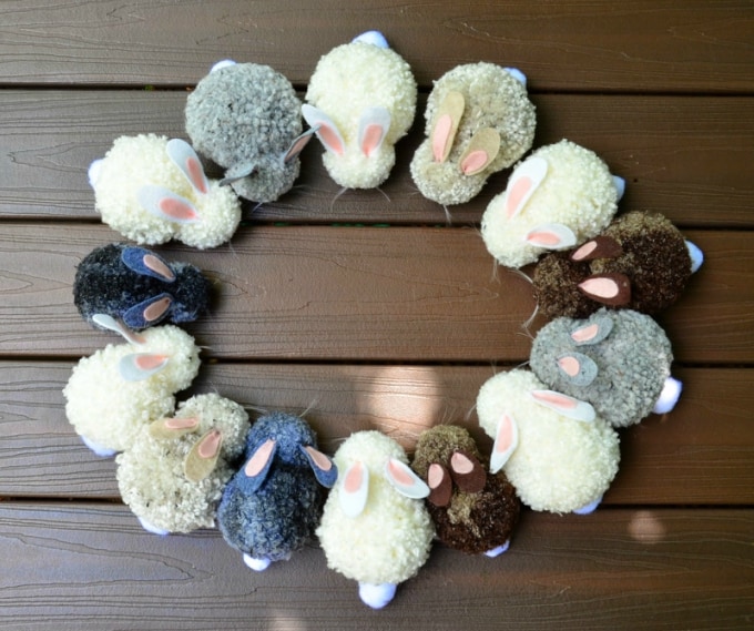 pom pom bunnies