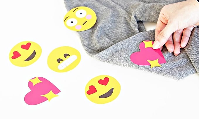 emoji shoulder patches