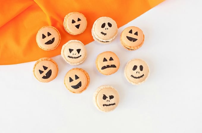 Halloween inspired macarons