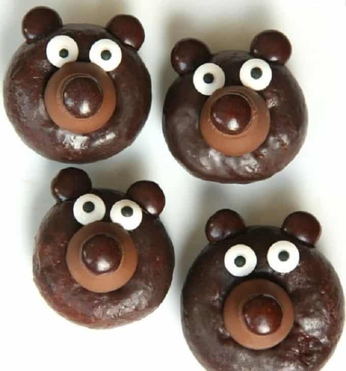DIY bear donuts