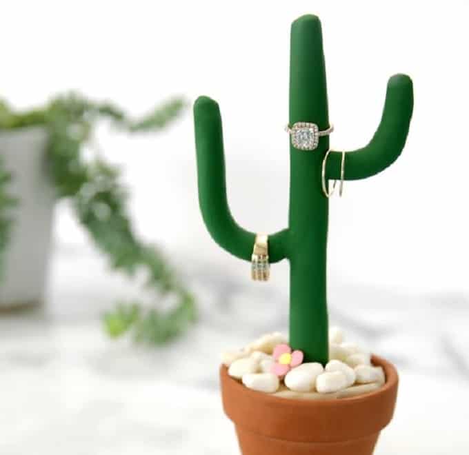Cactus Ring Holder