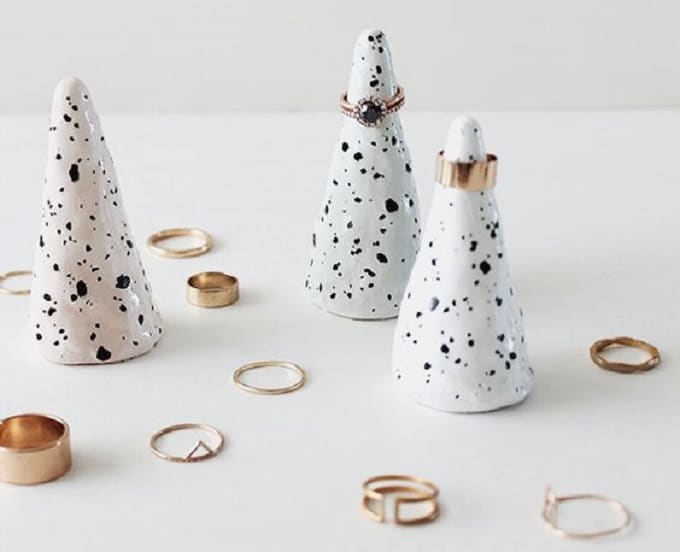 Faux Ceramic Cone Rings