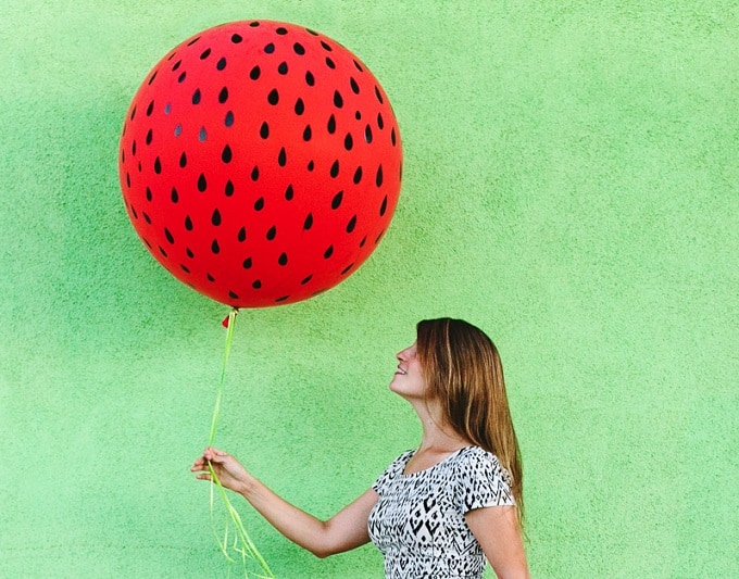 Watermelon Inspired Balloon