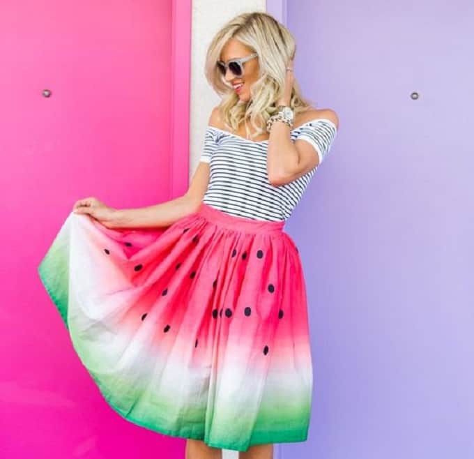 Watermelon Skirt