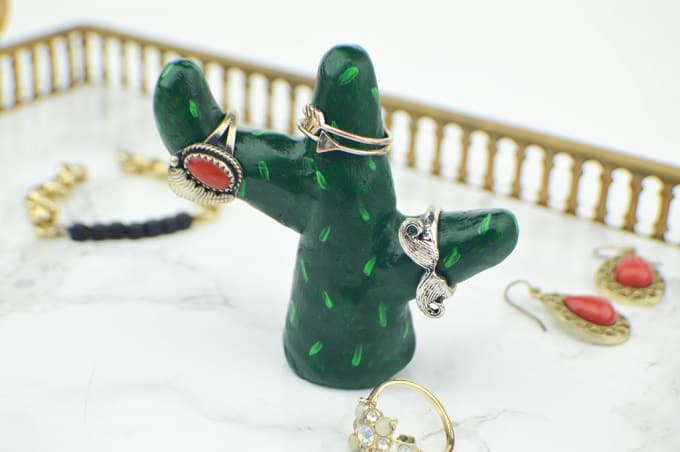 Cactus Ring Holder