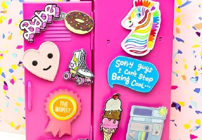 back-to-school locker magnets