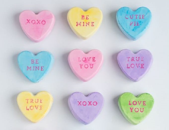 Conversation Heart magnets