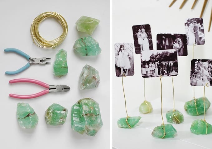 gemstone photo display