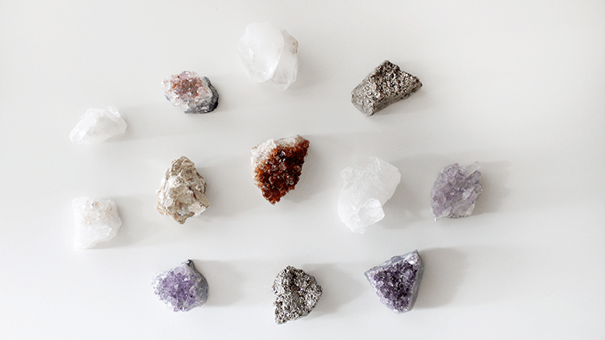 raw crystal magnets