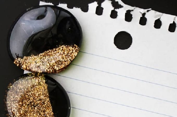 glitter magnets