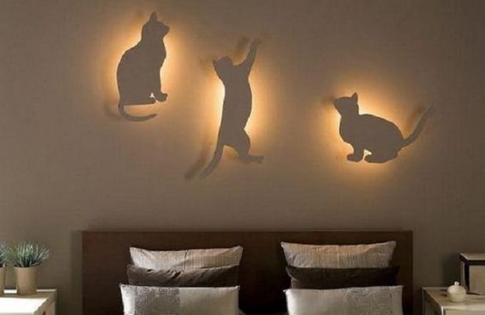 cat novelty lights