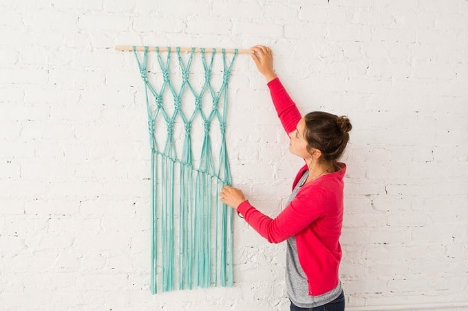 macrame wall hanging