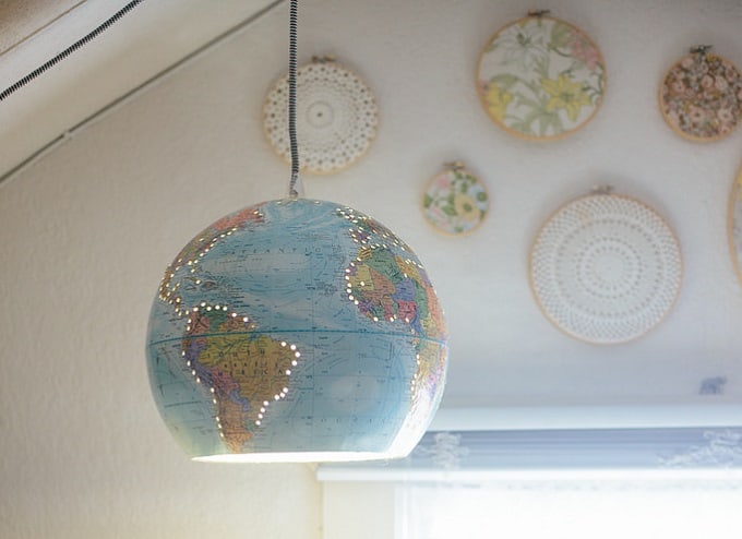 globe hanging light