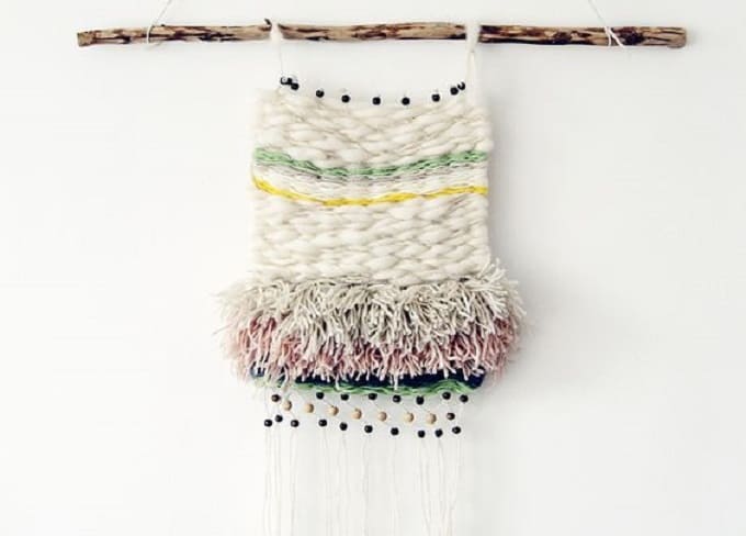 woven wall hanging