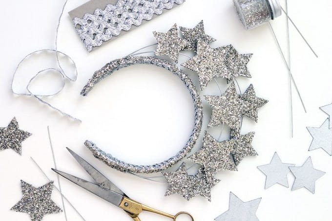 beautiful star-adorned crown