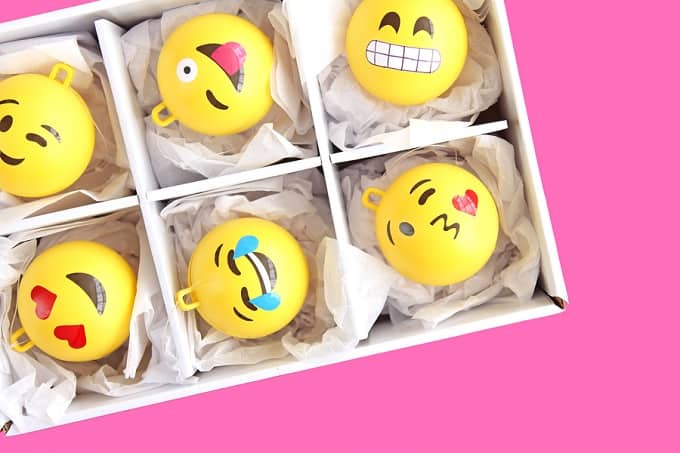 emoji ornaments