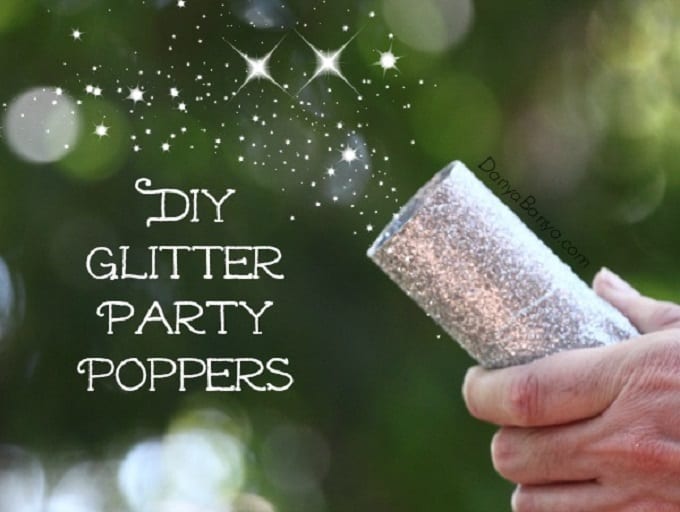 glitter party poppers