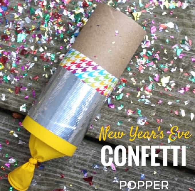 DIY confetti popper