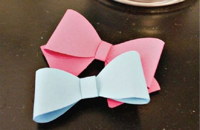 gender reveal bows