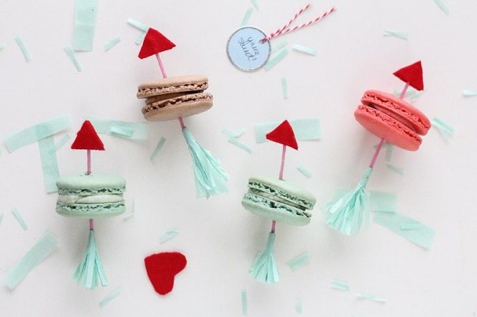 Valentine’s Day arrow cookies