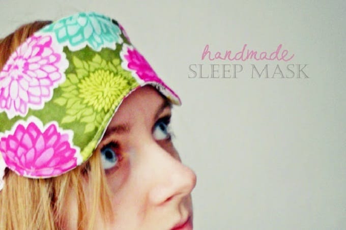 easy DIY sleep mask