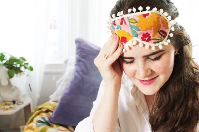 DIY sleep mask