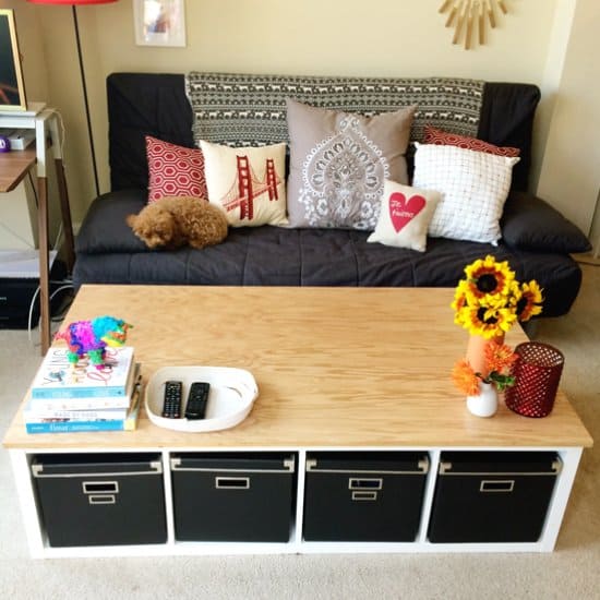 DIY Kallax Coffee Table