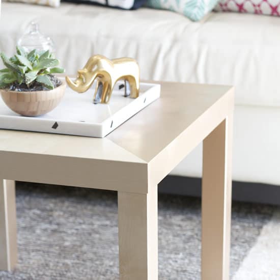 DIY IKEA Coffee Table