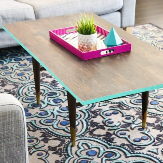 DIY Revamped Coffee Table