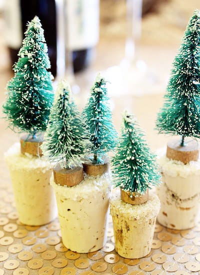 Snowy Tree Wine Stoppers