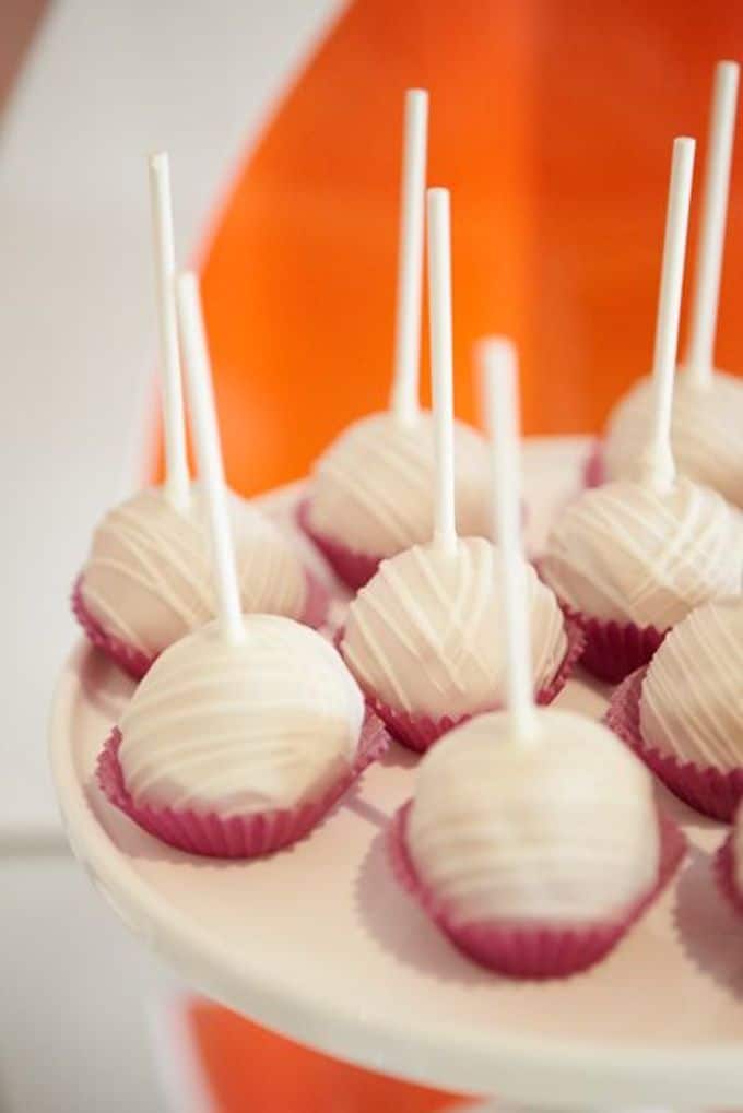 wedding cake pops