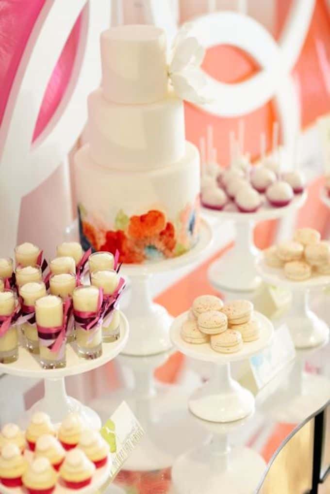 wedding dessert bar