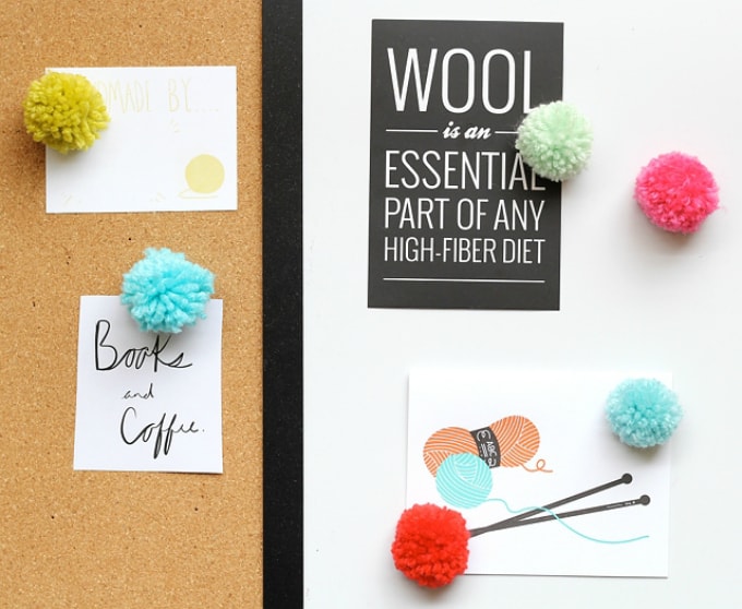 pom pom magnets