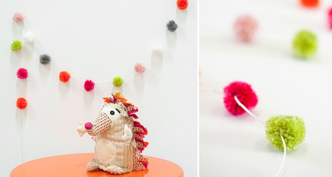 pom pom garland