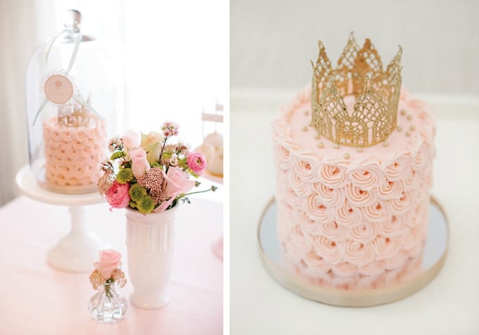pastel pink cake