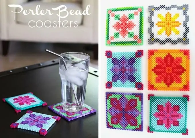 perler bead coasters