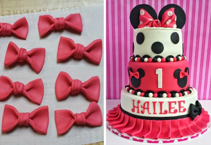 minnie mouse cake