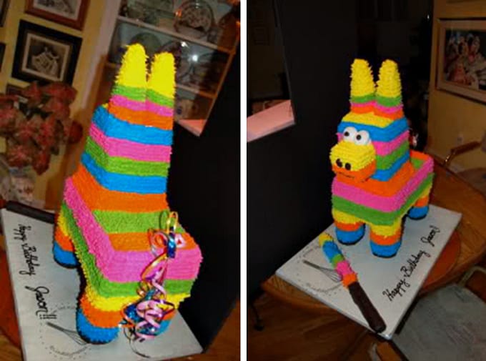 piñata cake