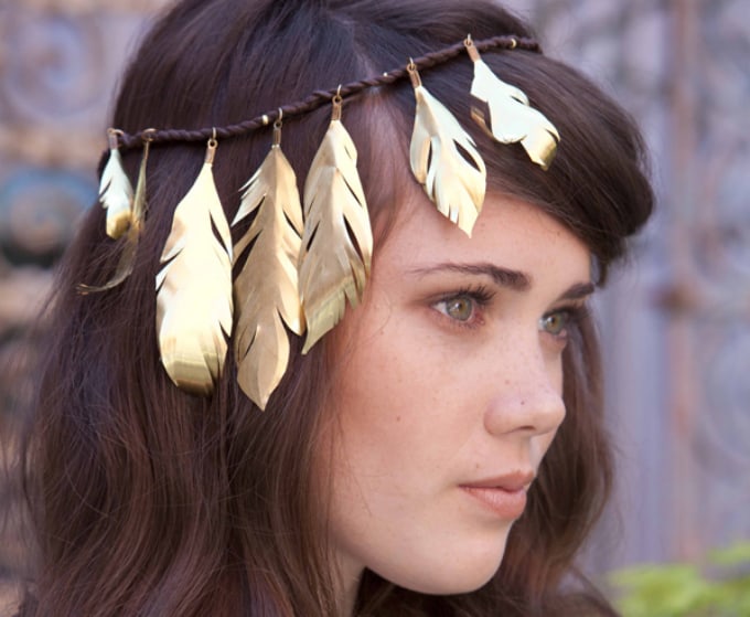 feather headdress