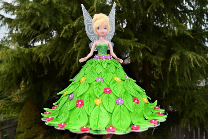 Tinkerbell cake