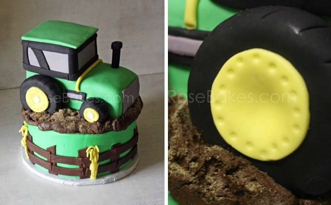 tractor cake