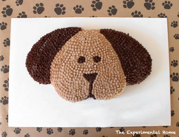 puppy cake
