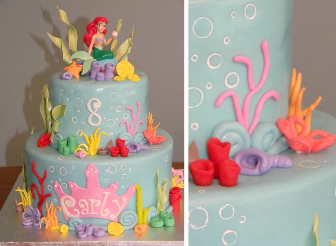 Little Mermaid Cake